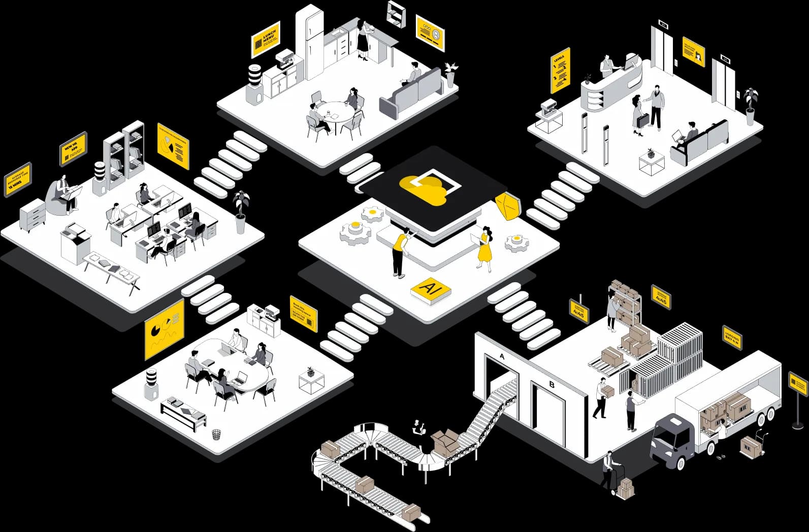 Content Hub Illustration